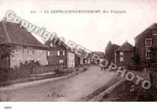 Ville de LACHAPELLESOUSROUGEMONT Carte postale ancienne